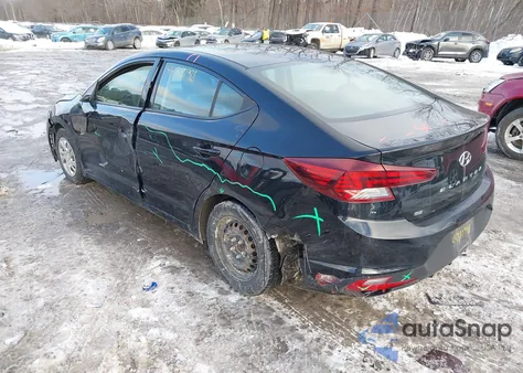 2019 Hyundai Elantra Se z USA, uszkodzony, nr VIN 5NPD74LF3KH430907